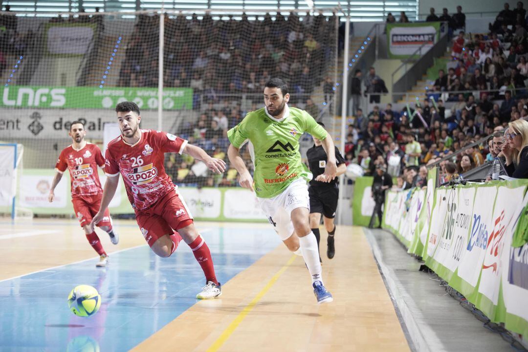 Tomaz Braga en un partido frente a ElPozo Murcia