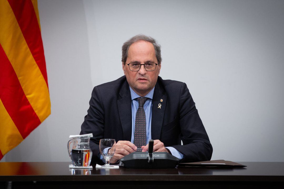 El president de la Generalitat, Quim Torra
