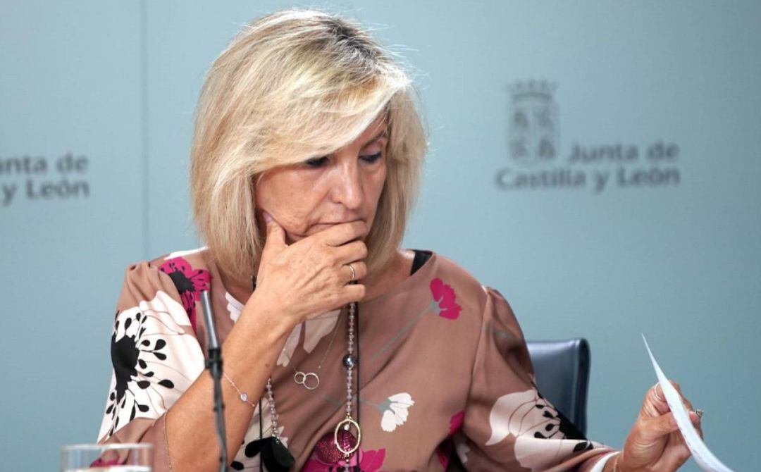 Verónica Casado, consejera de Sanidad.