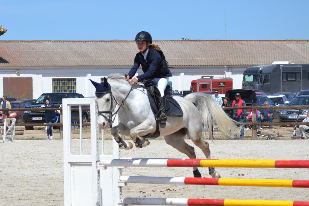 Ana Camarero durante la competición