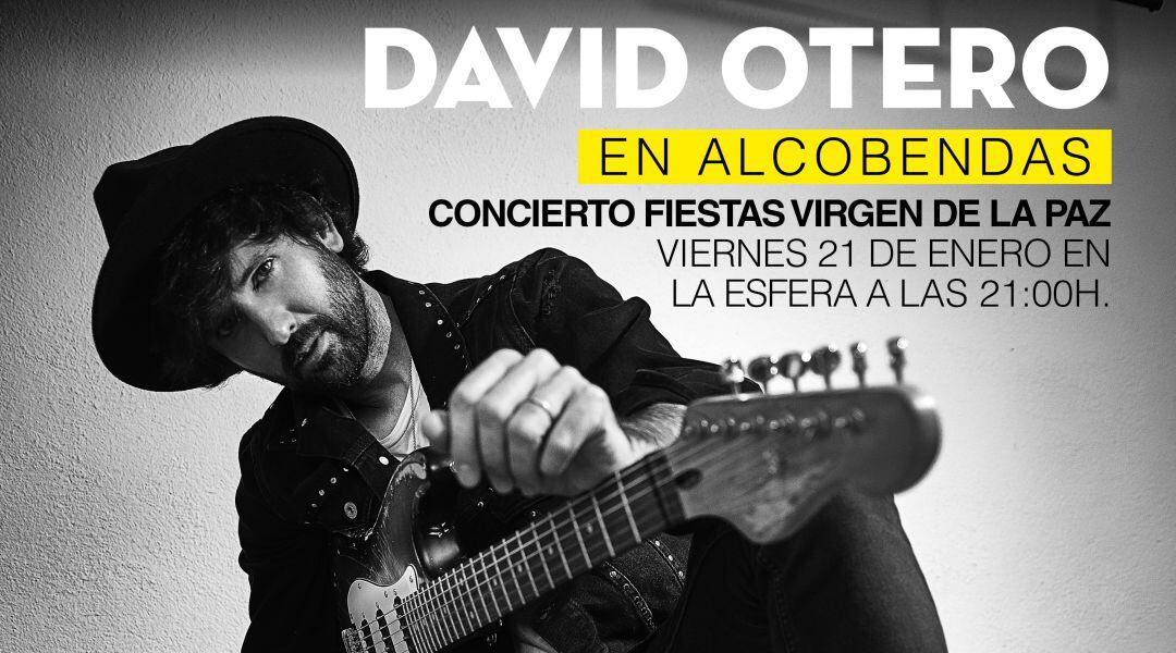 David Otero será el pregón de las Fiestas de la Paz de Alcobendas