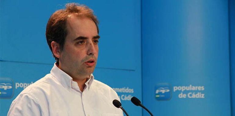 Secretario general del PP de Cádiz, Antonio Saldaña