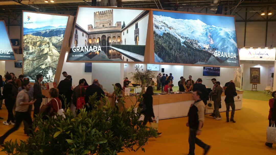 Imagen de la portada del Stand de Granada en Fitur 2019