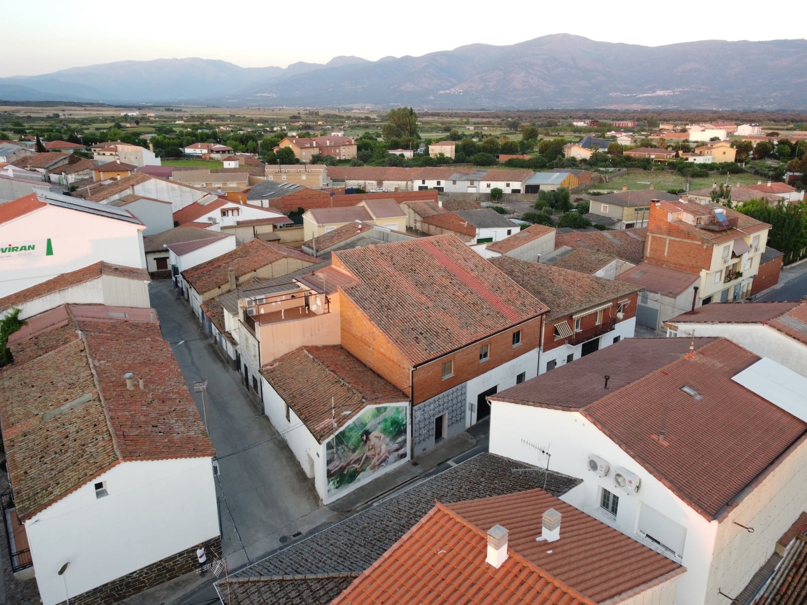 Panorámica de Zarza de Granadilla