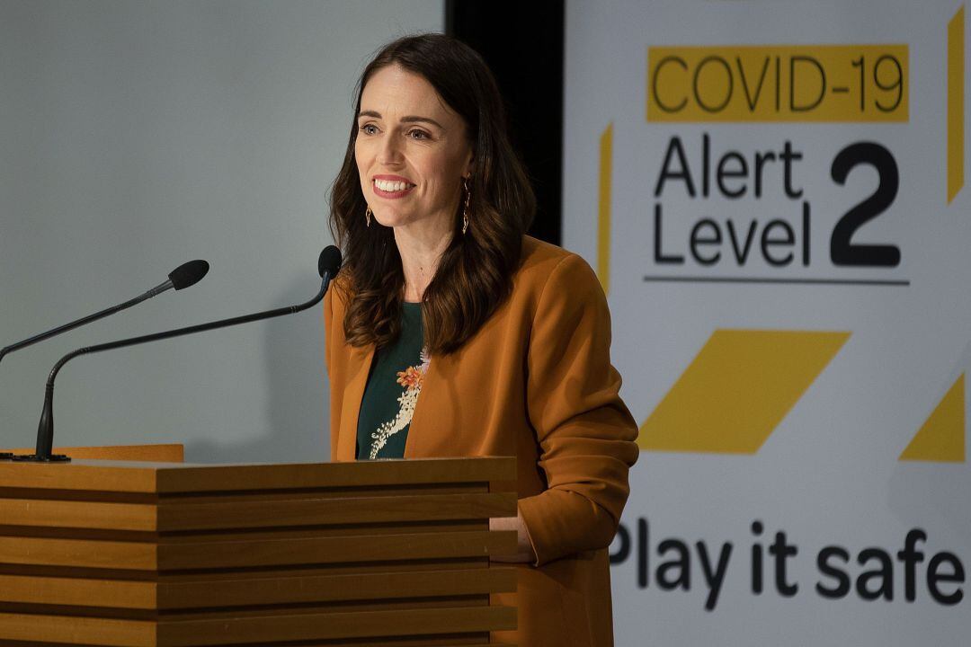 La primera ministra neozelandesa, Jacinda Ardern