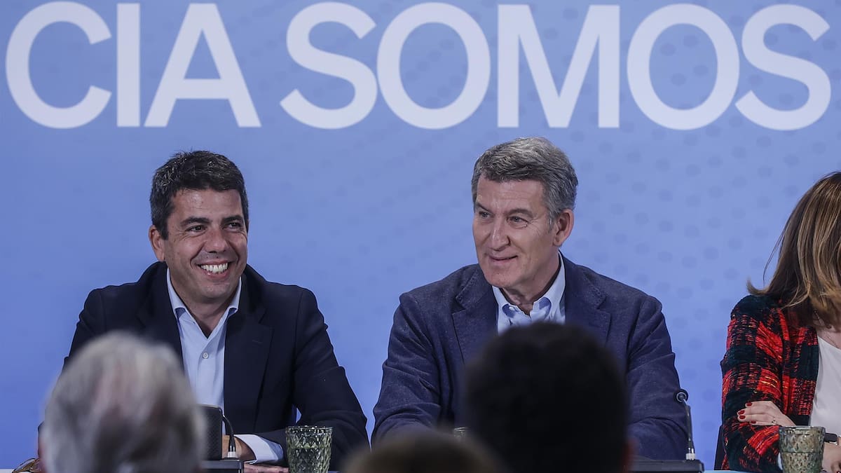 Mazón es el estratega; Feijóo, solo el portavoz