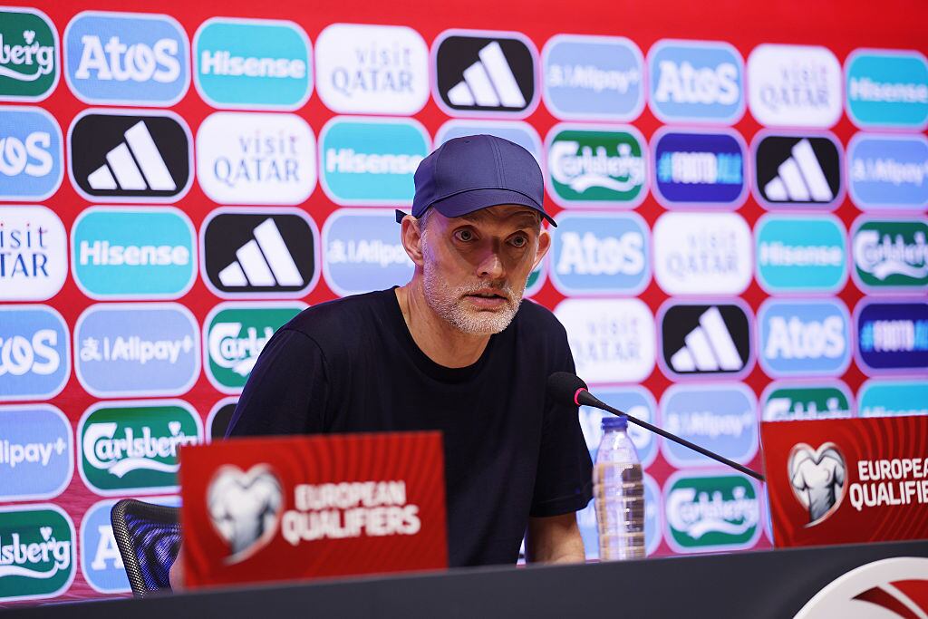 Thomas Tuchel durante la rueda de prensa postpartido