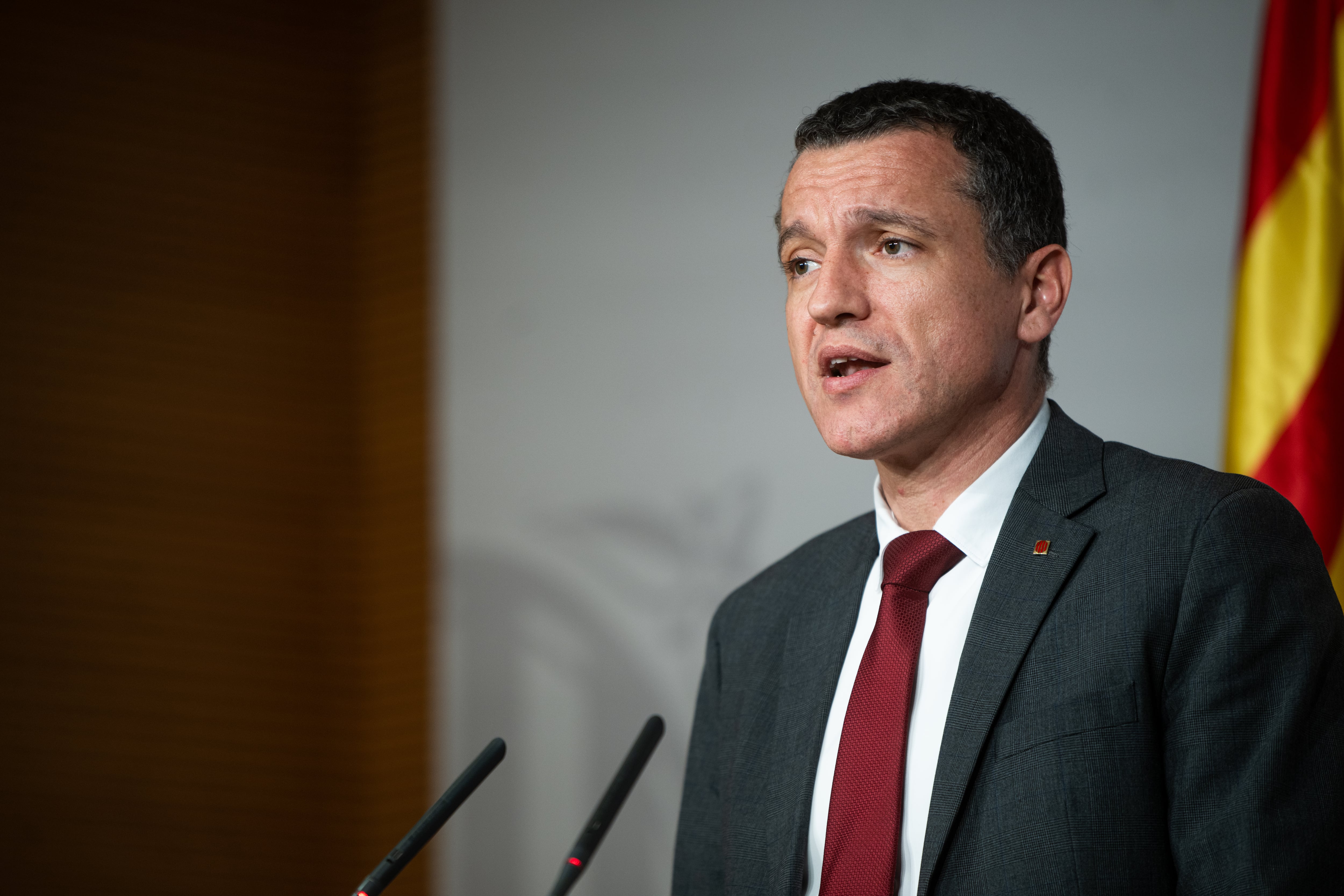 Òscar Ordeig, conseller de Agricultura de la Generalitat