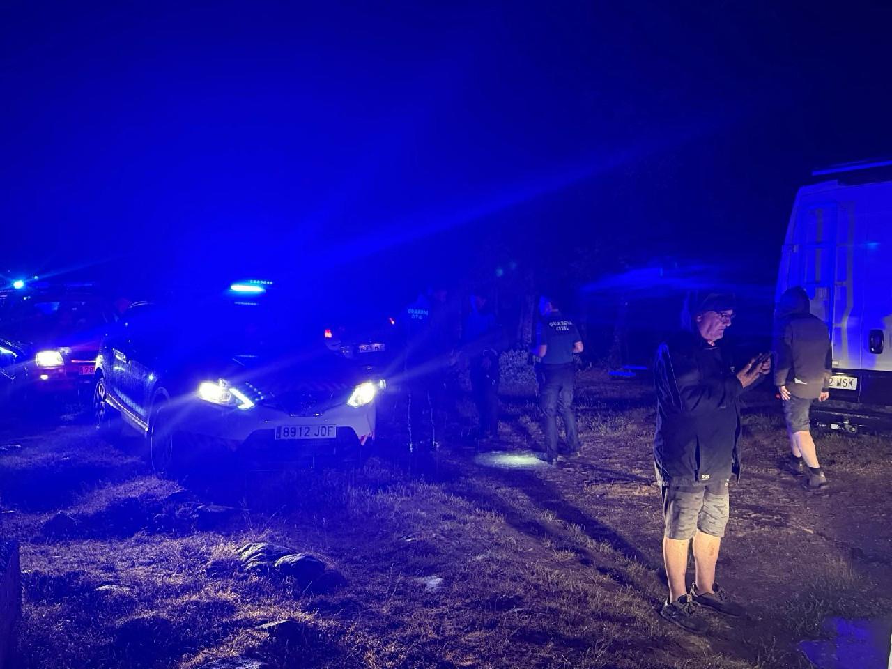 Rescate en un campamento de verano en Molinos de Duero (Soria)