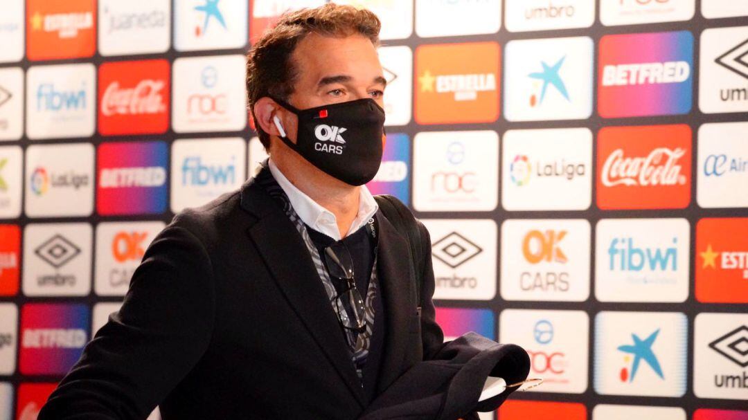 Luis García Plaza, entrenador del Mallorca.