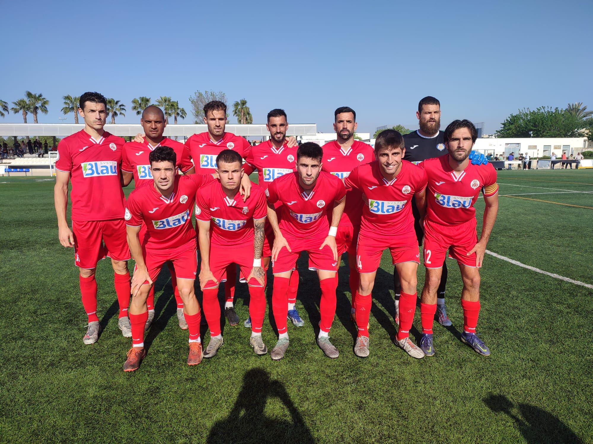 Once inicial del CF Gandia