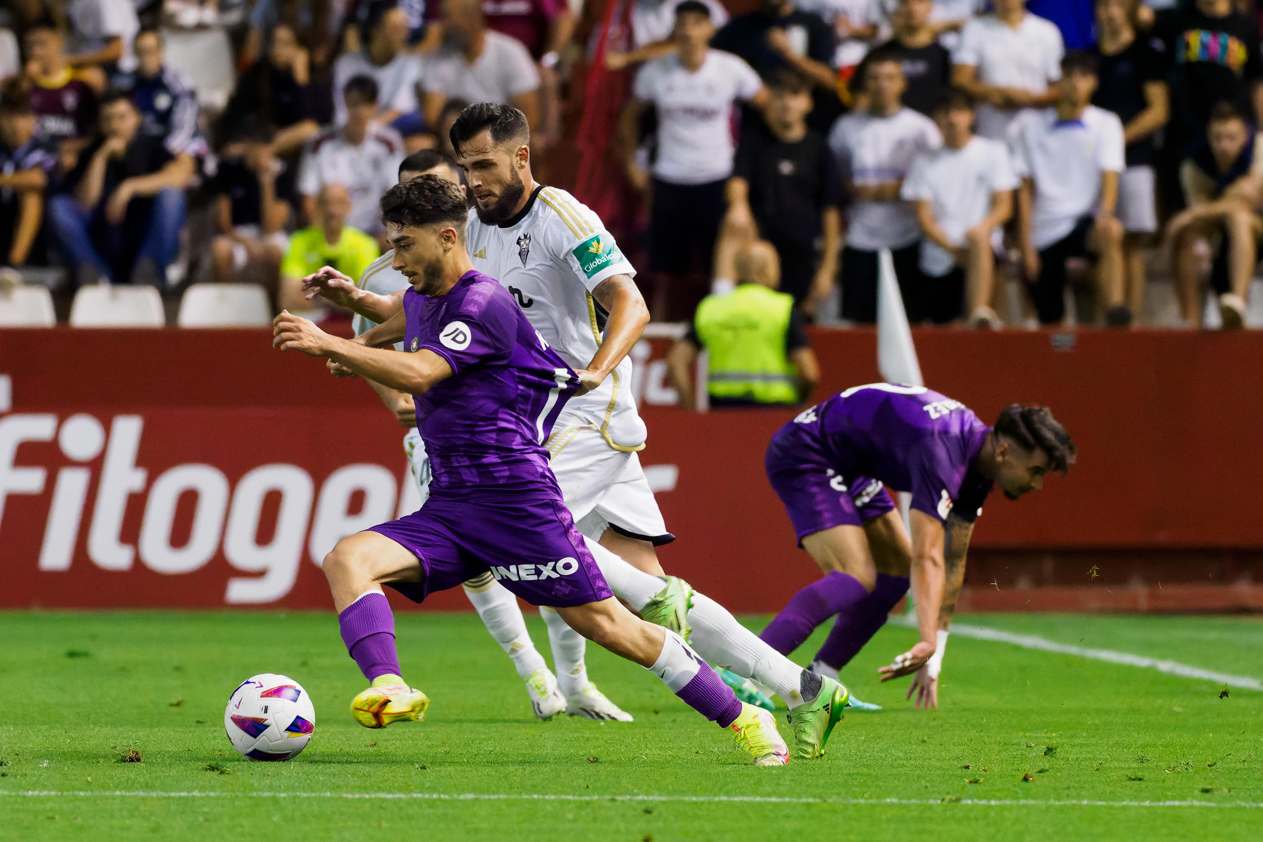 Partido de LaLiga Hypermotion entre el Albacete Balompié y el Real Valladolid jugado el 1 de septiembre de 2023