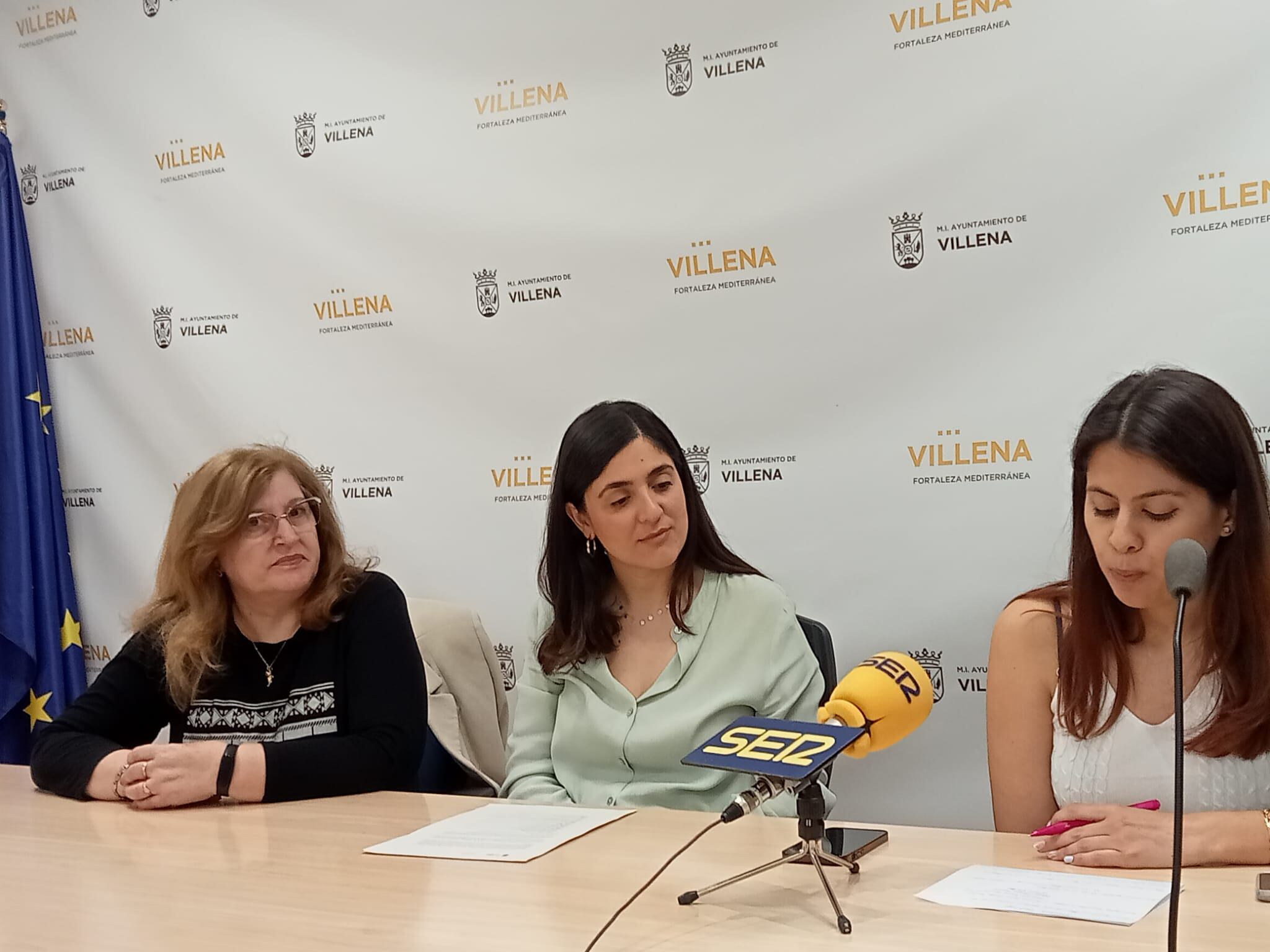 La concejal de b. social, presidenta y trabajadora social de AFIVIC