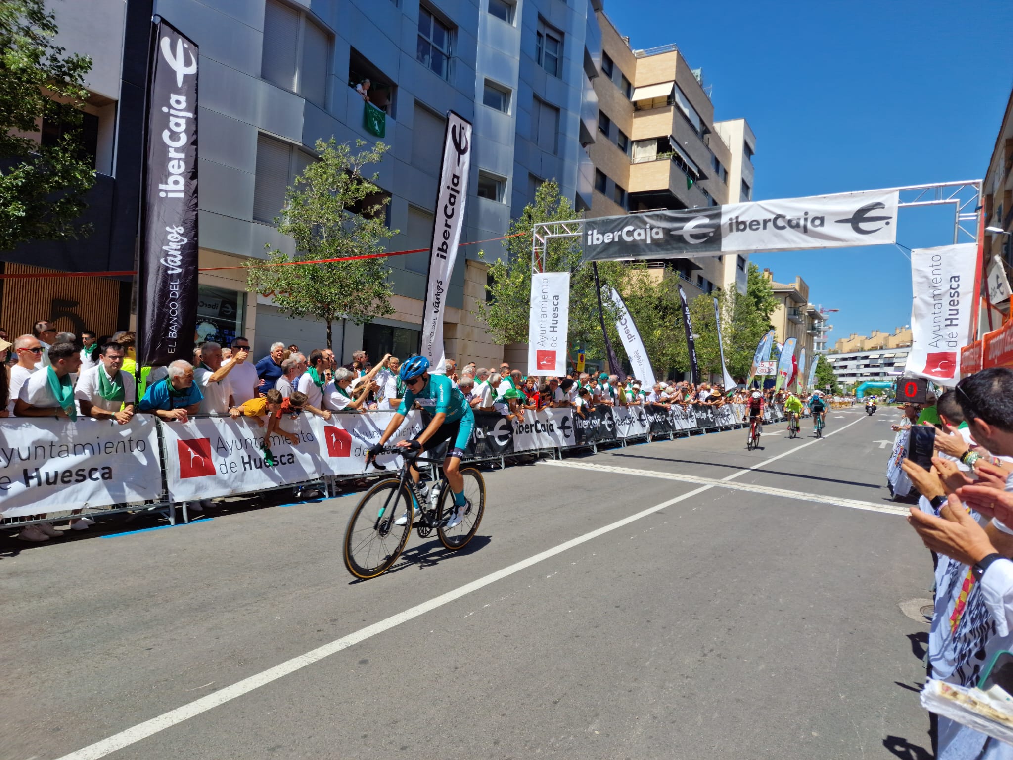 El Gran Premio San Lorenzo de ciclismo en Huesca se celebra este jueves día 15 de agosto