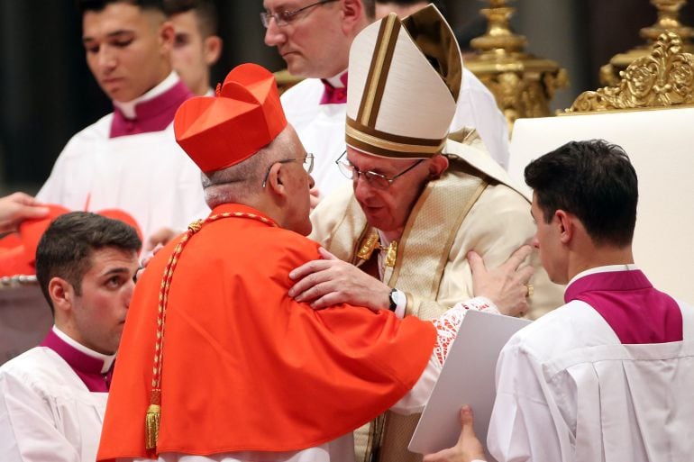 Carlos Osoro, nombrado nuevo cardenal por el Papa Francisco.