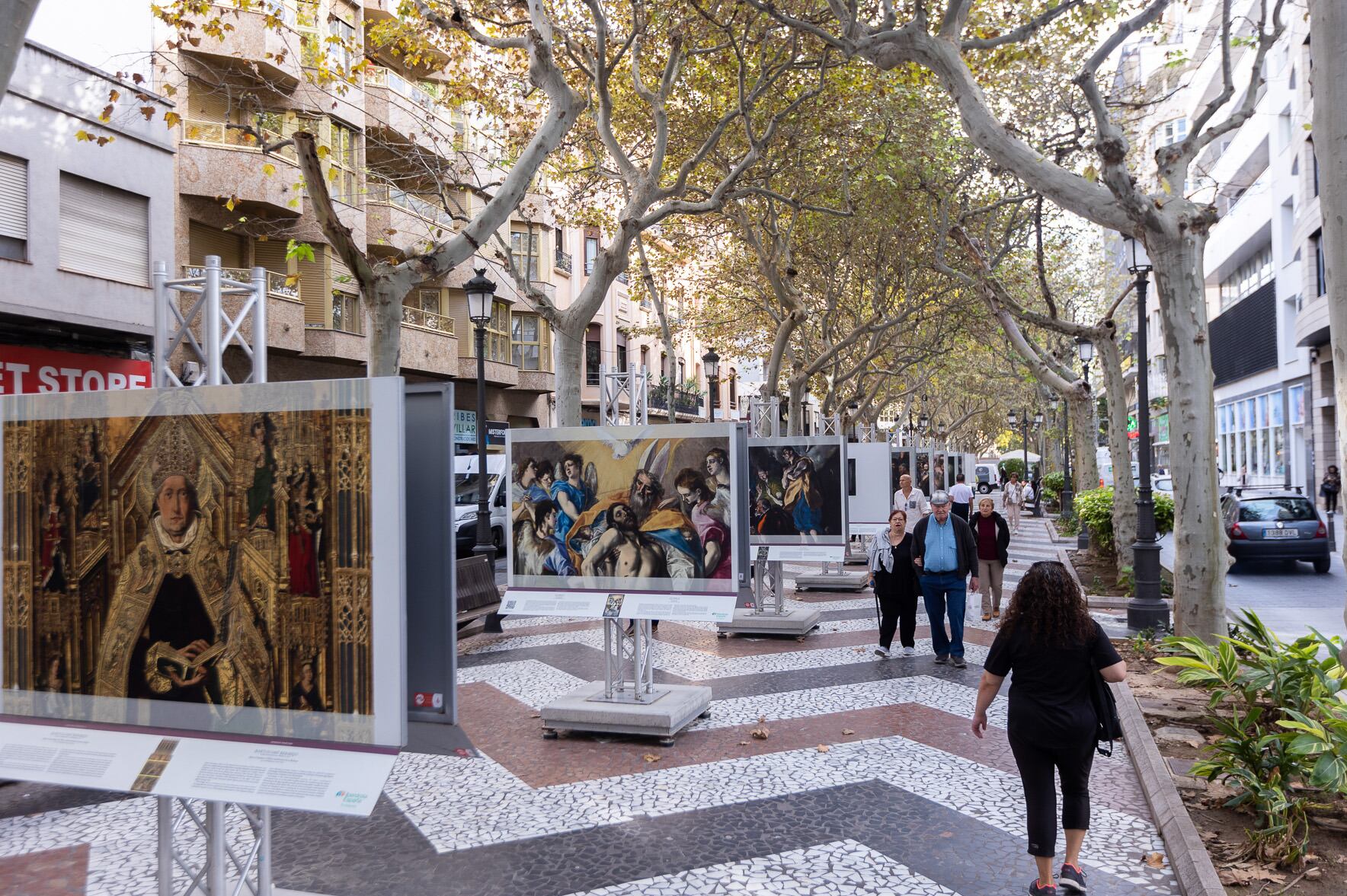 Las reproducciones en el Paseo Germanías