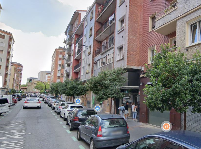 La agresión se produjo en la calle Canciller Ayala, según la agencia EFE