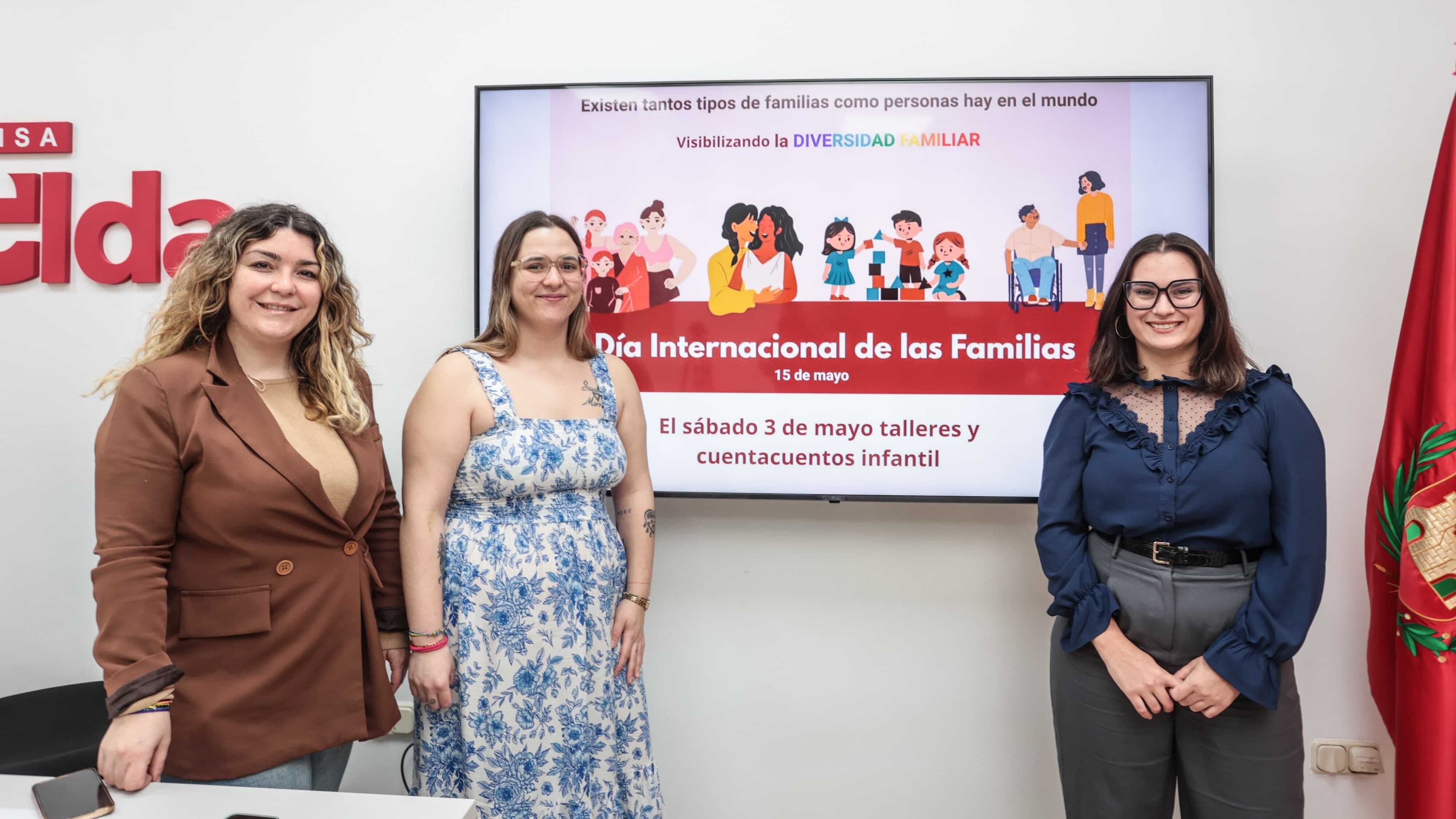 Presentadas las actividades por el Día Internacional de las Familias en Elda