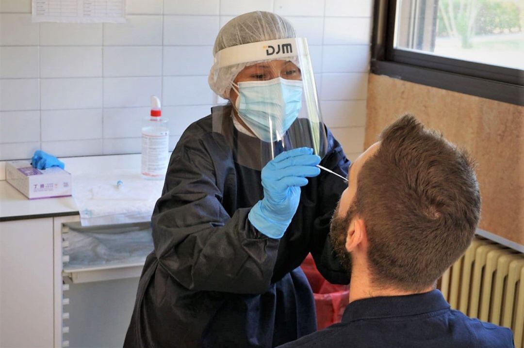 Realización de una prueba PCR