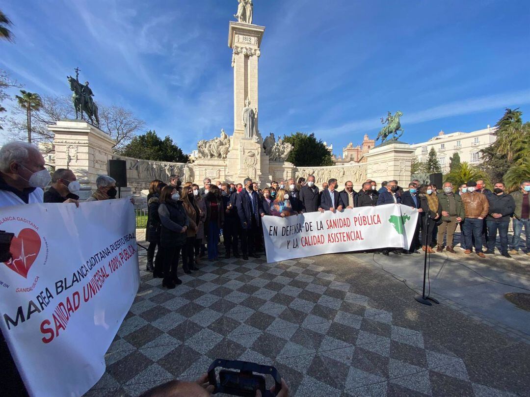 Concentración este martes en Cádiz