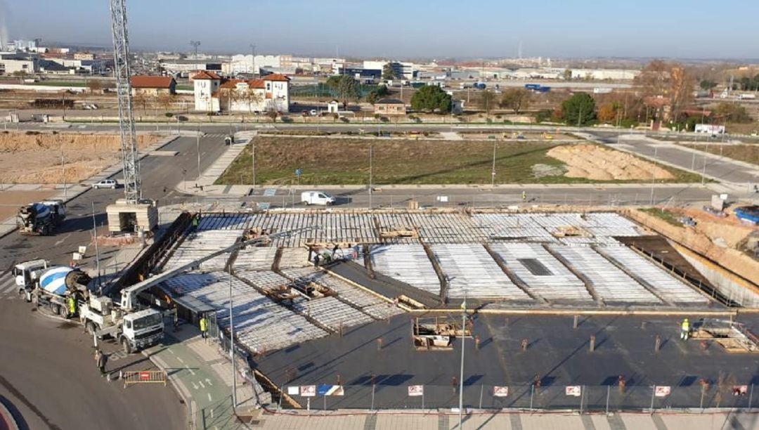 Construcción de VPO junto a la Estación de Autobuses