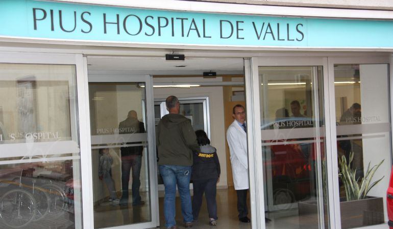 Façana del centre hospitalari. 