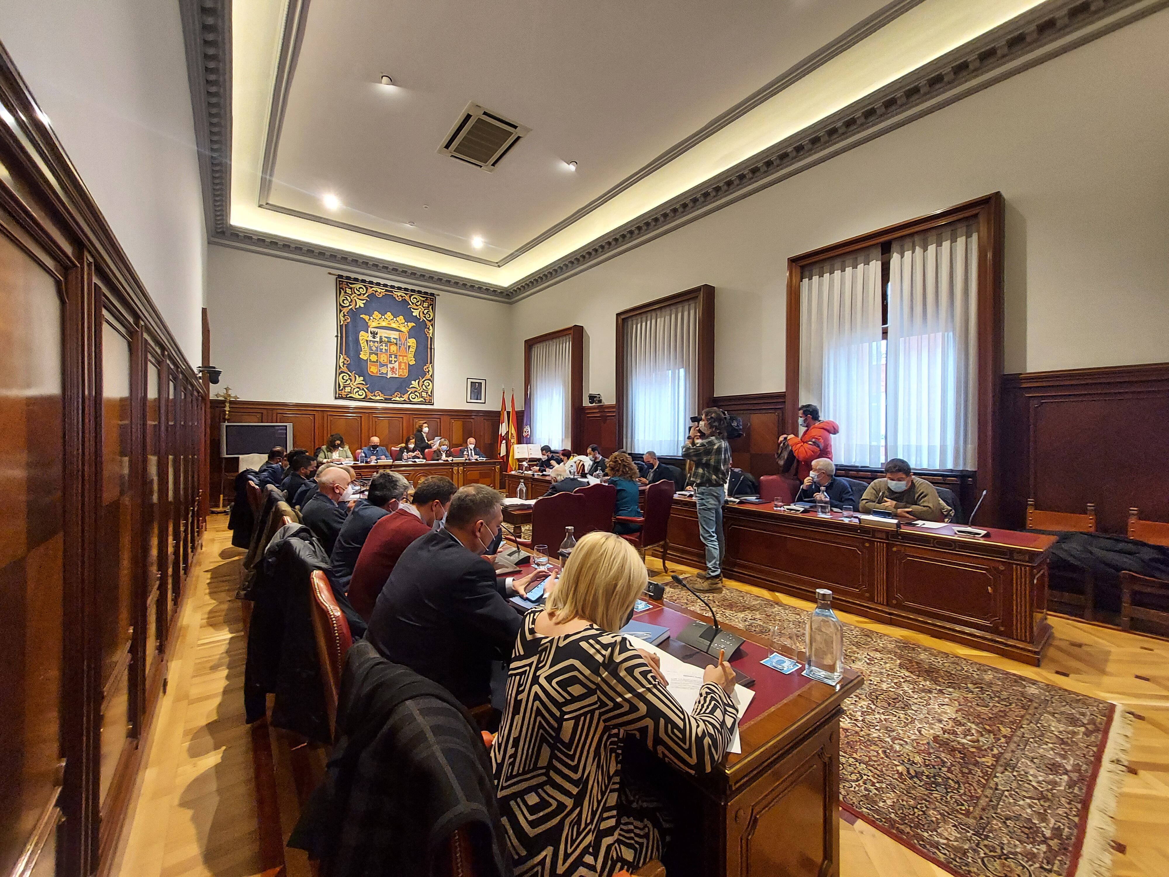 Pleno ordinario de la Diputación de febrero