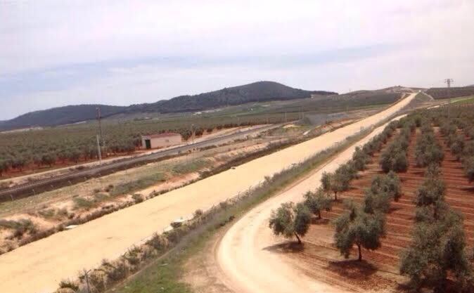 Trazado sin ejecutar el AVE entre Antequera y Sevilla