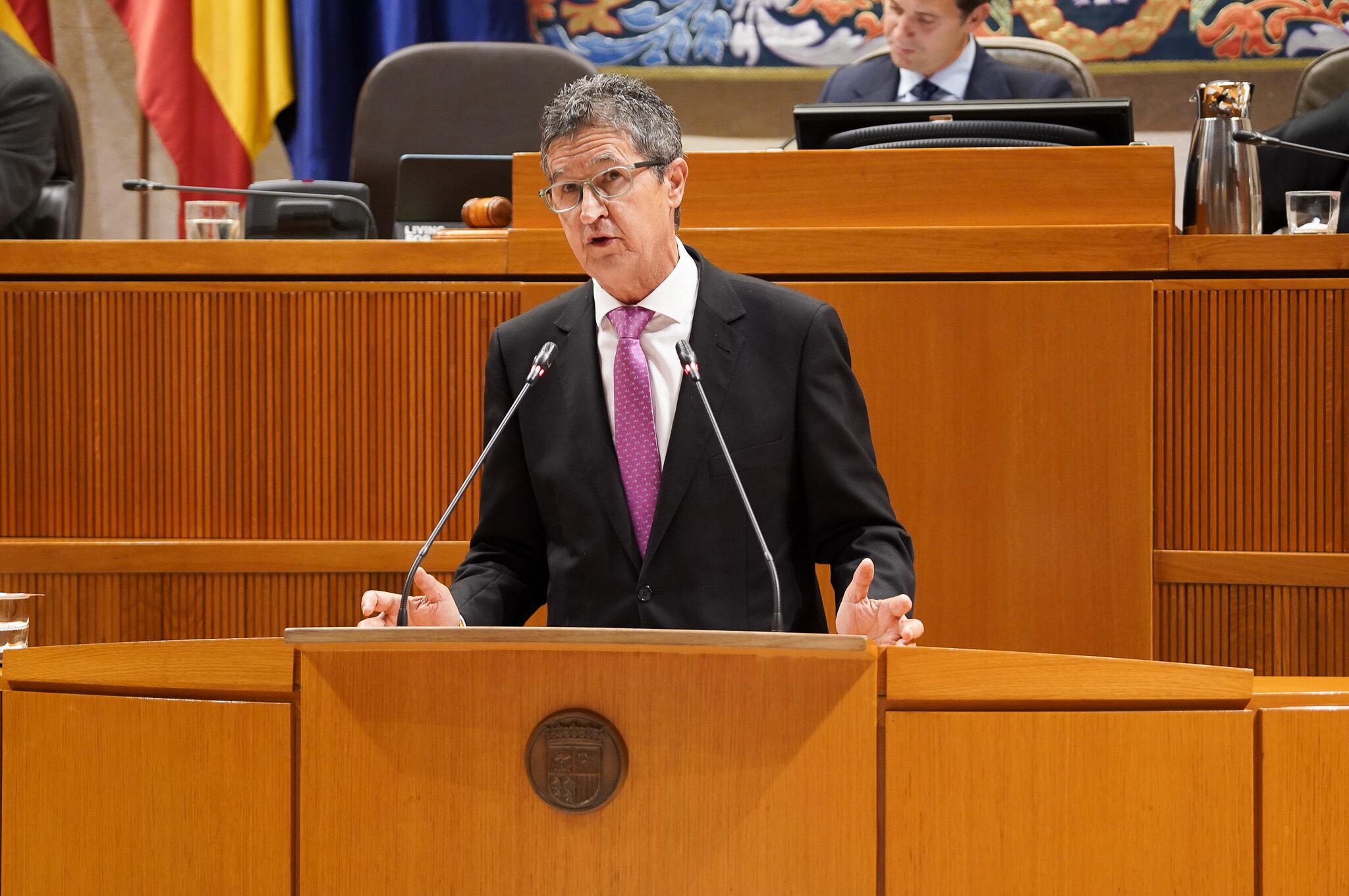 El diputado popular Antonio Romero defendía la iniciativa