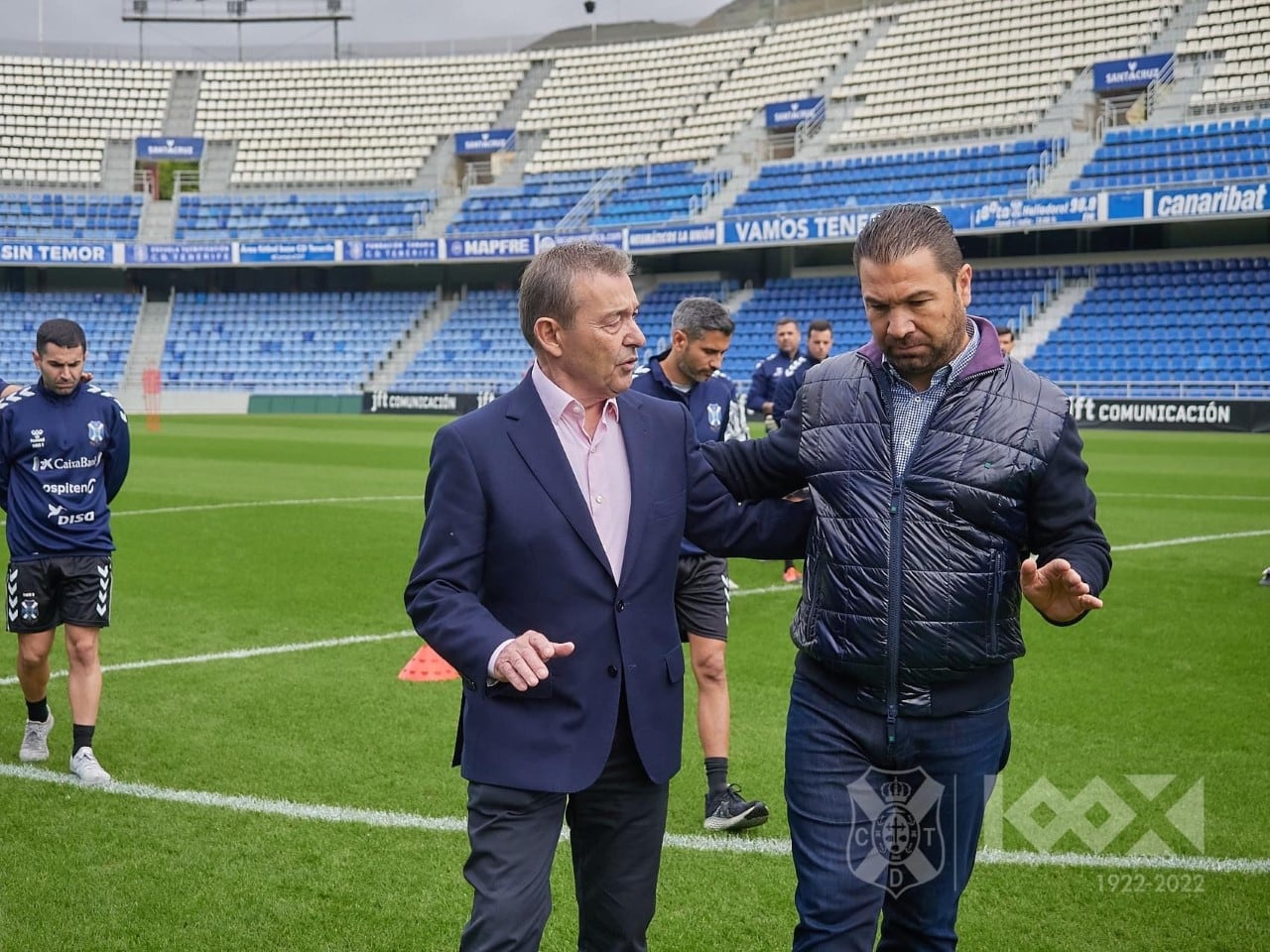 Paulino Rivero y Juan Carlos Cordero.