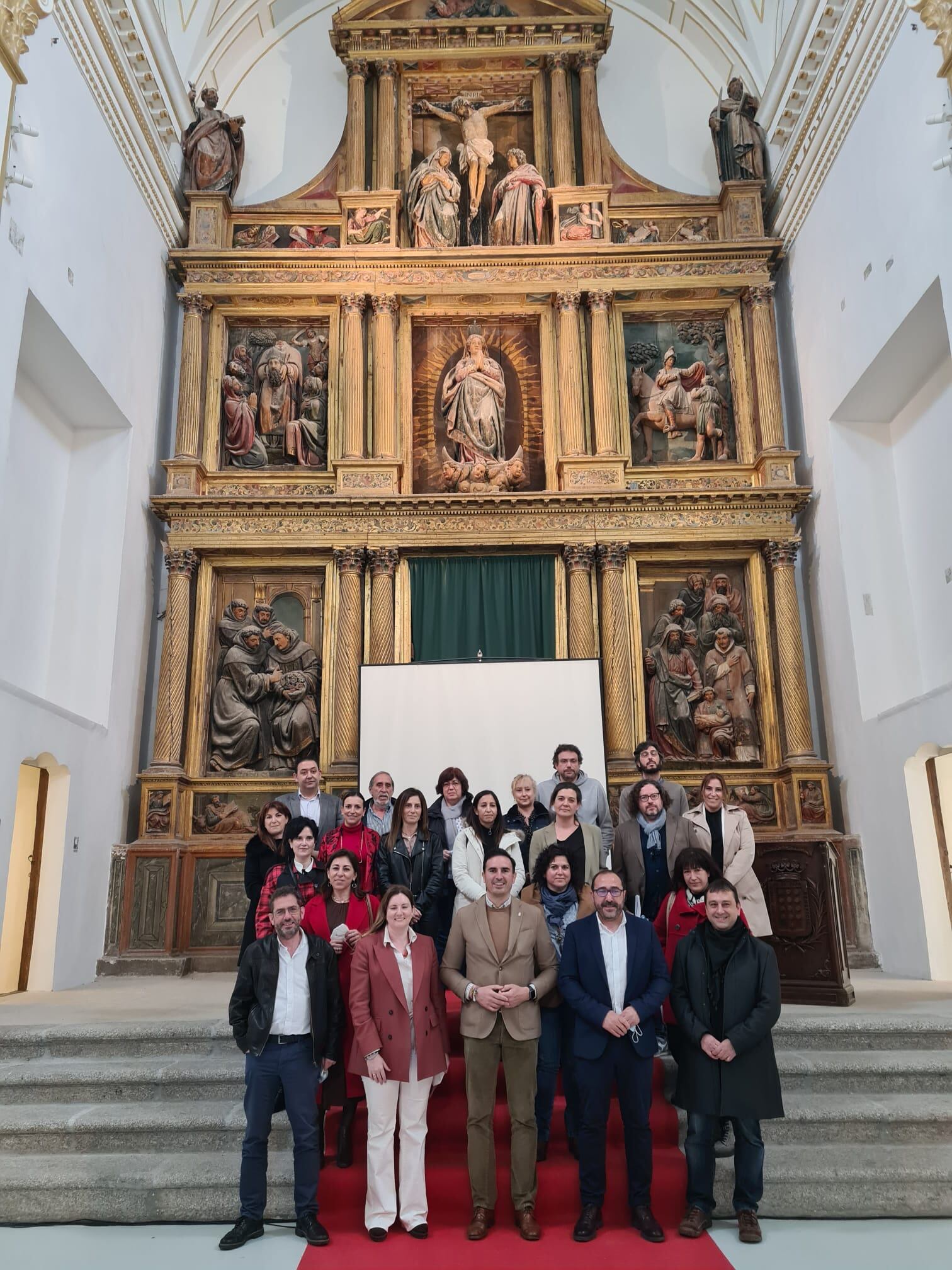 Participantes en la jornada informativa de la Ruta del Vino de Rueda