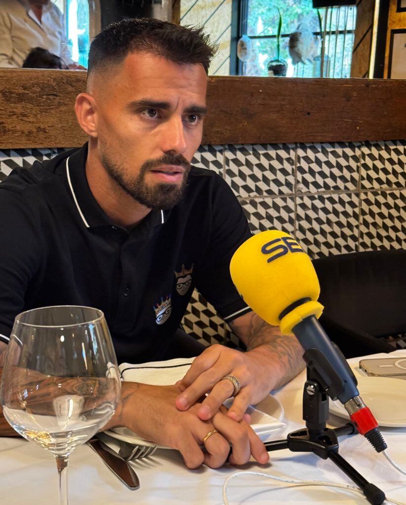 Suso Fernández en la tertulia de SER Deportivos Cádiz en el Arsenio Manila.