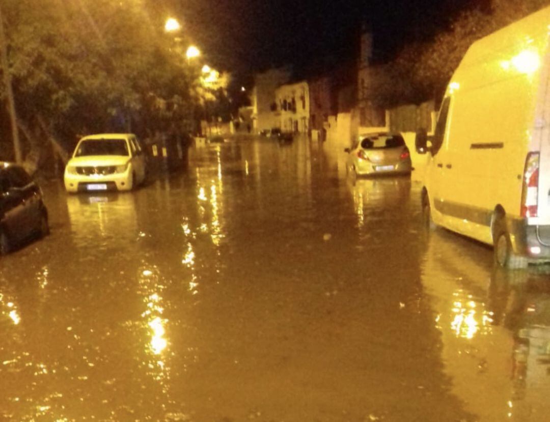 Situación de la calle Poeta García Valverde de El Trapiche (Vélez-Málaga)