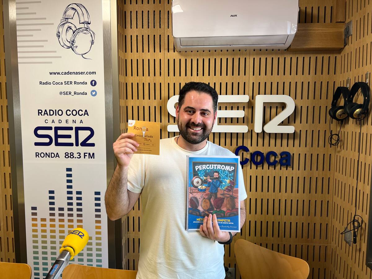 El músico rondeño Álvaro Fernández presenta en Hoy por Hoy sus últimos proyectos