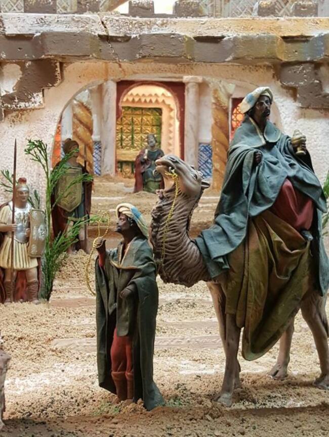 Piezas del Belén de Elda