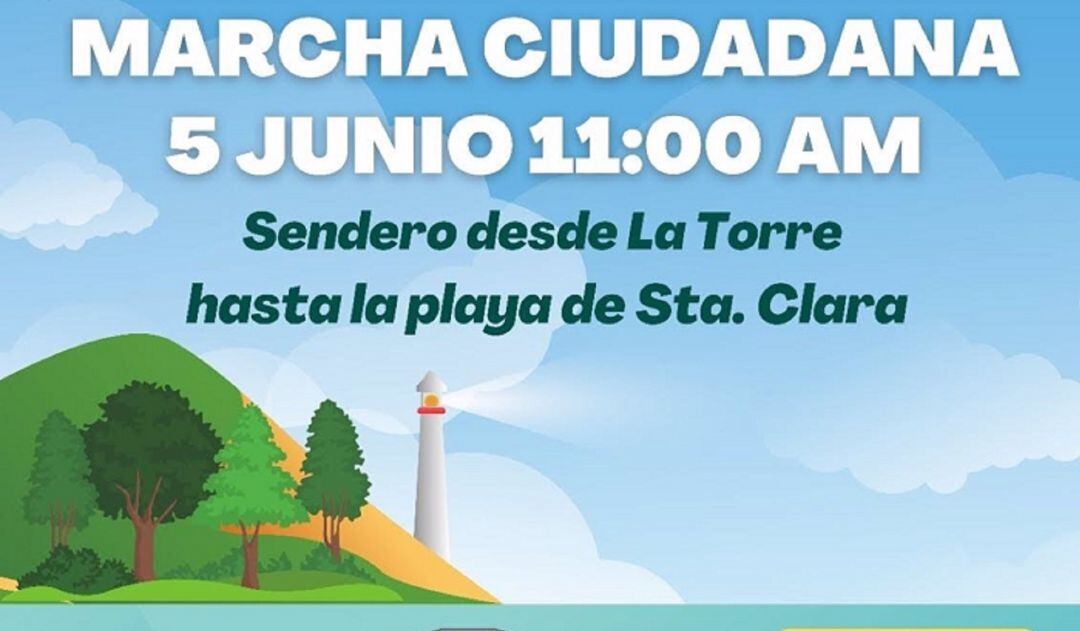 Cartel de la marcha.