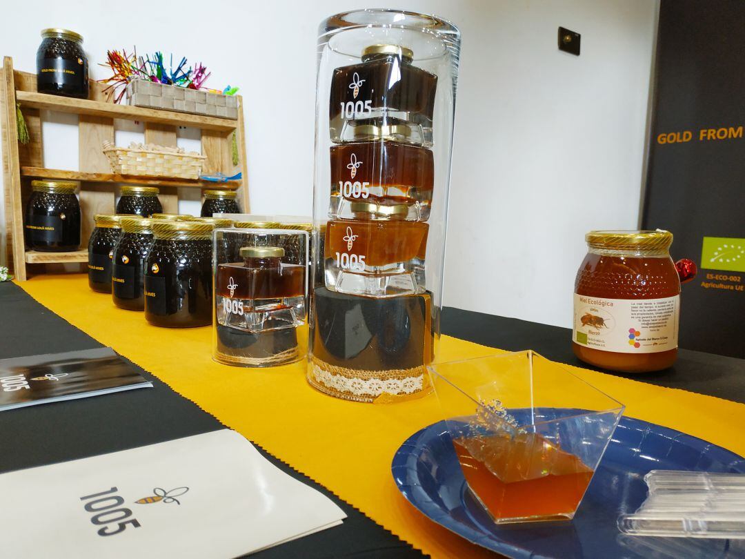 Envases de la miel 1005