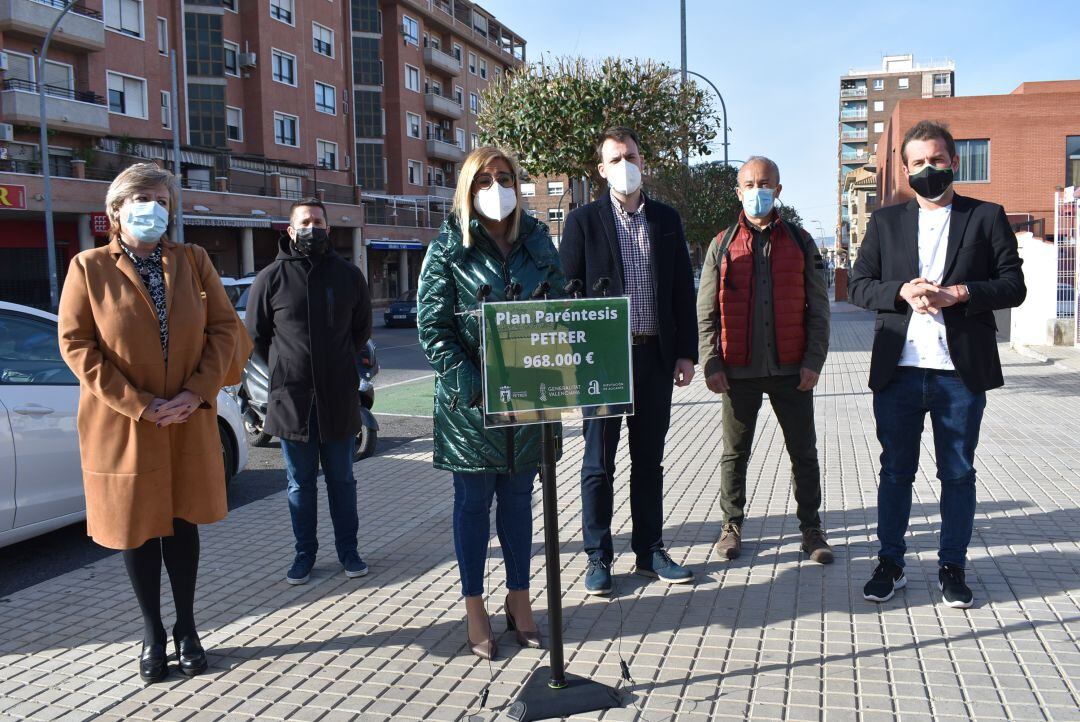 Presentación del Plan Paréntesis de ayudas en Petrer 