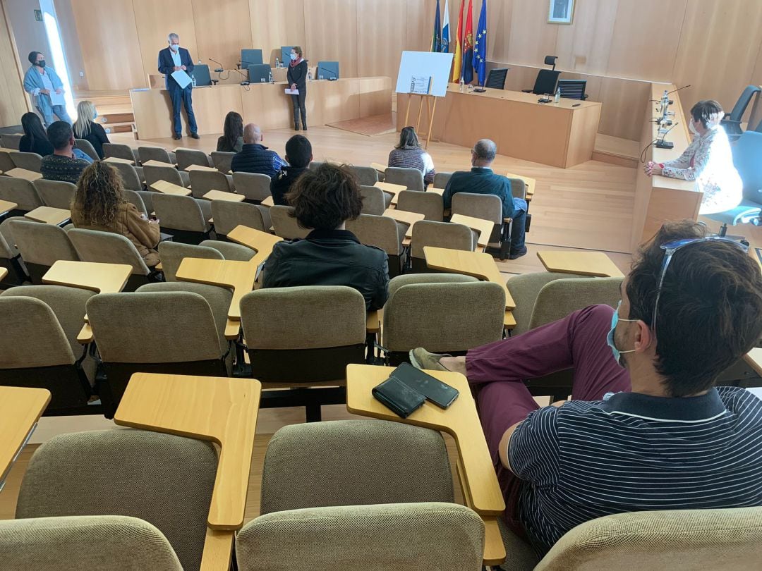 Recepción a los participantes en el programa NOE-COVID.