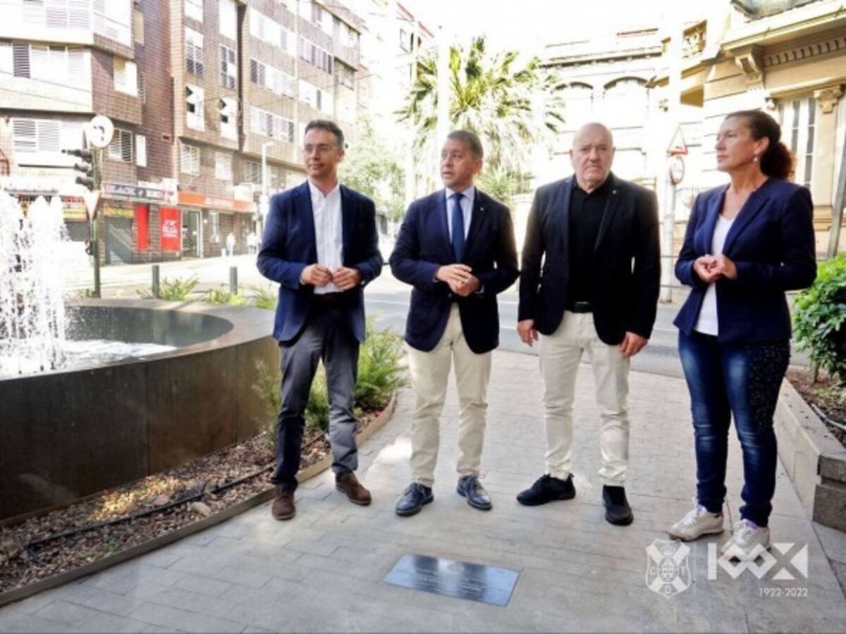 Santa Cruz estrena la Ruta Histórica - Cultural del CD Tenerife