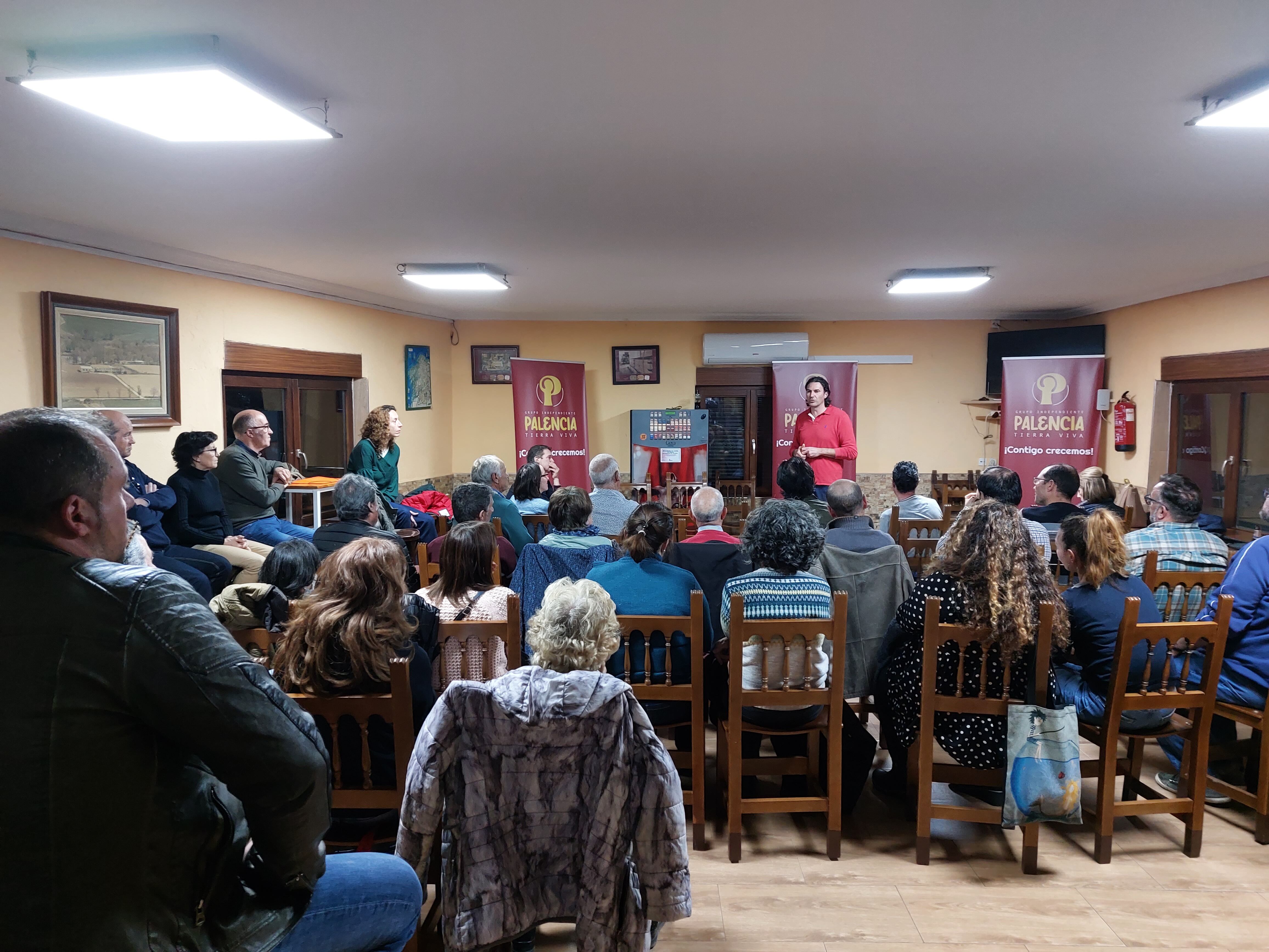 Acto de Palencia Tierra Viva en Reinoso de Cerrato