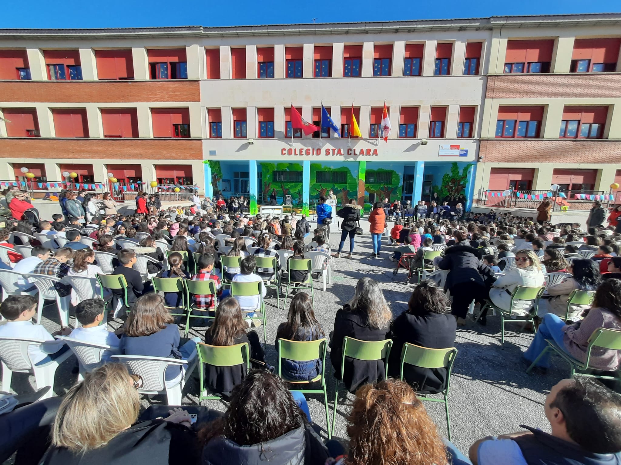 Acto del 50 Aniversario del colegio Santa Clara de Cuéllar