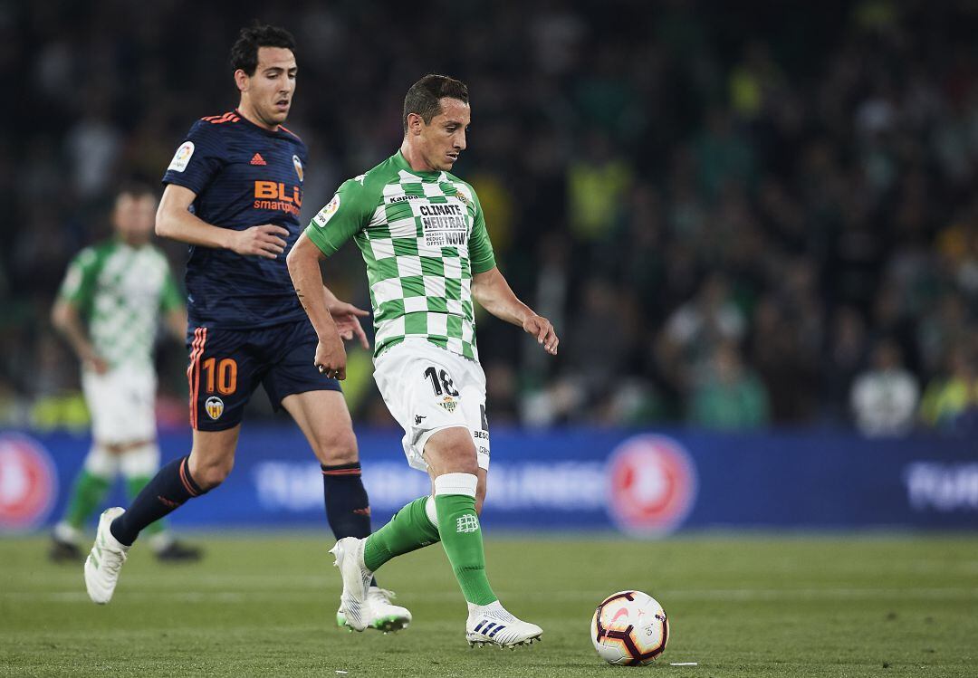 Dani Parejo y Andrés Guardado