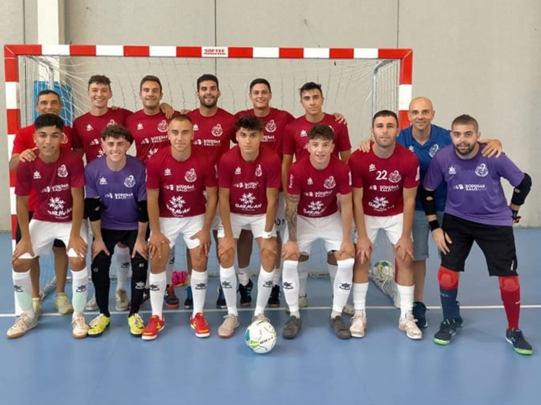 El equipo de Xaló, que empató a 2 contra el Ibi B.