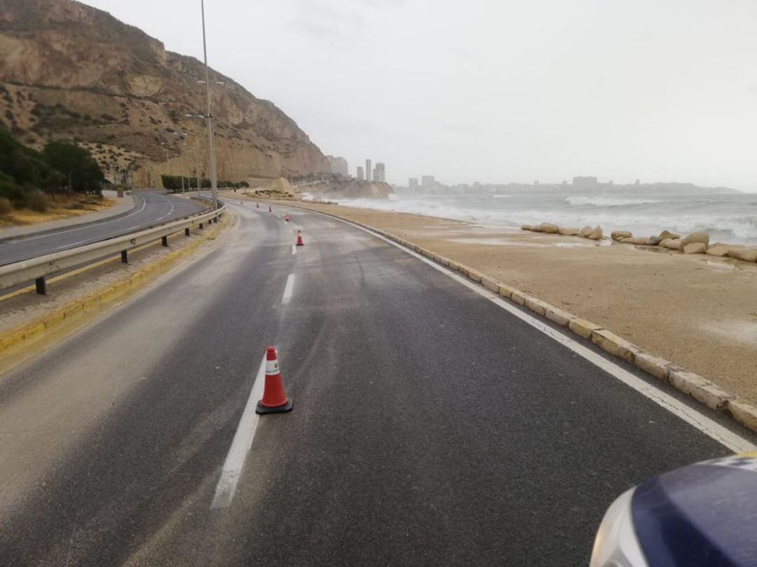 Situación de las playas de Alicante tras la borrasca Gloria