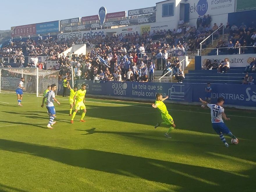 Centro de Toni Abad sobre el área del Andorra en el El Collao