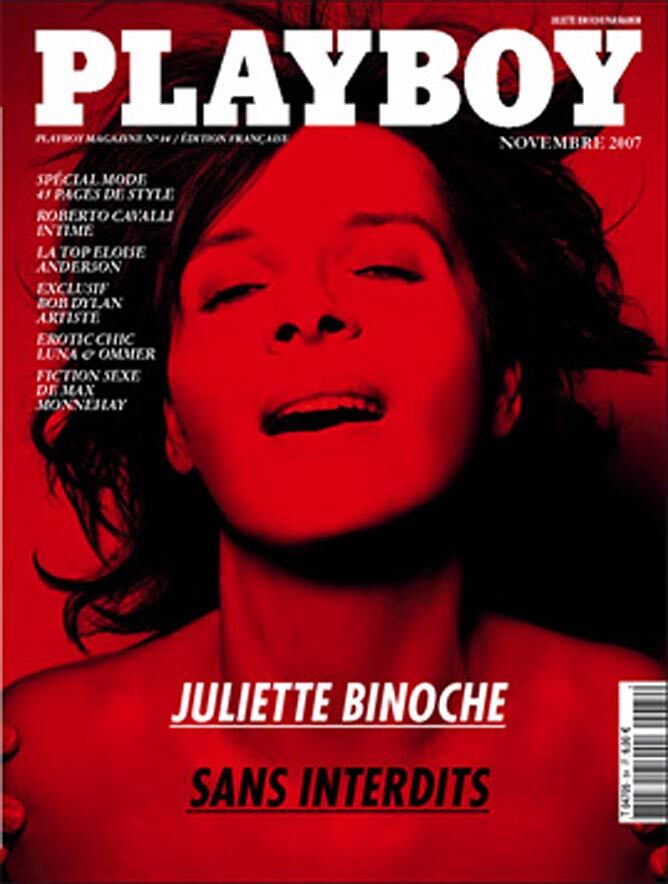 La portada que ocupa Binoche.