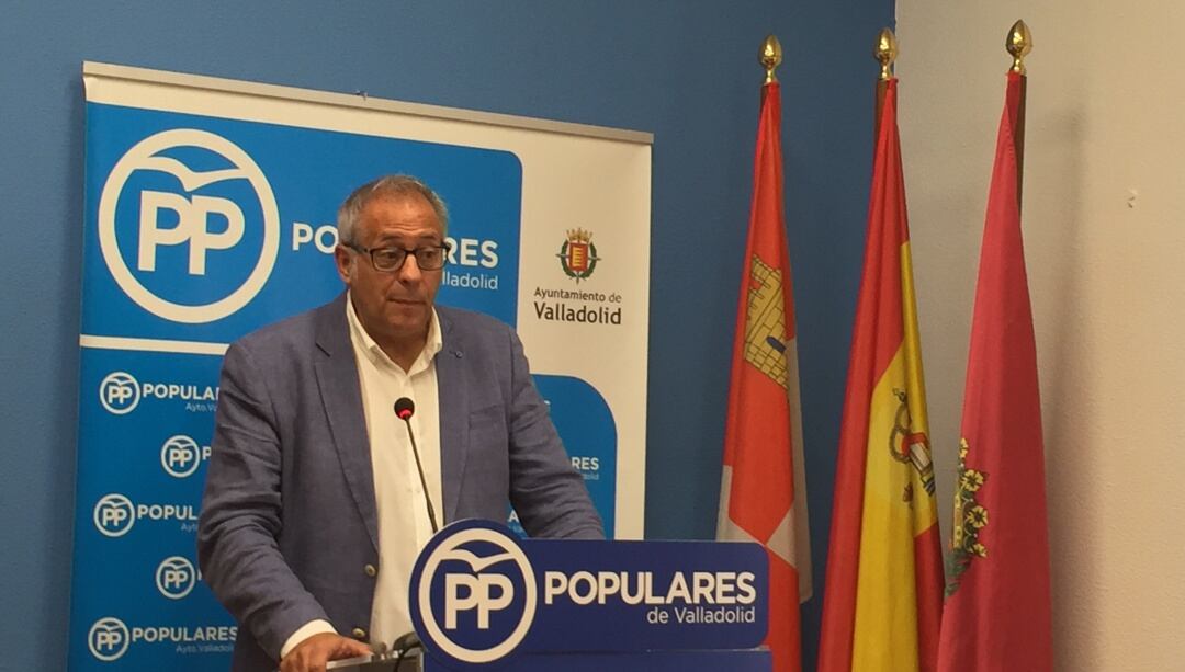 El portavoz del Partido Popular en el Ayuntamiento de Valladolid, Antonio Martínez Bermejo