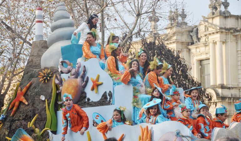 Imagen de archivo de la Cablagata de Reyes Magos en Sevilla