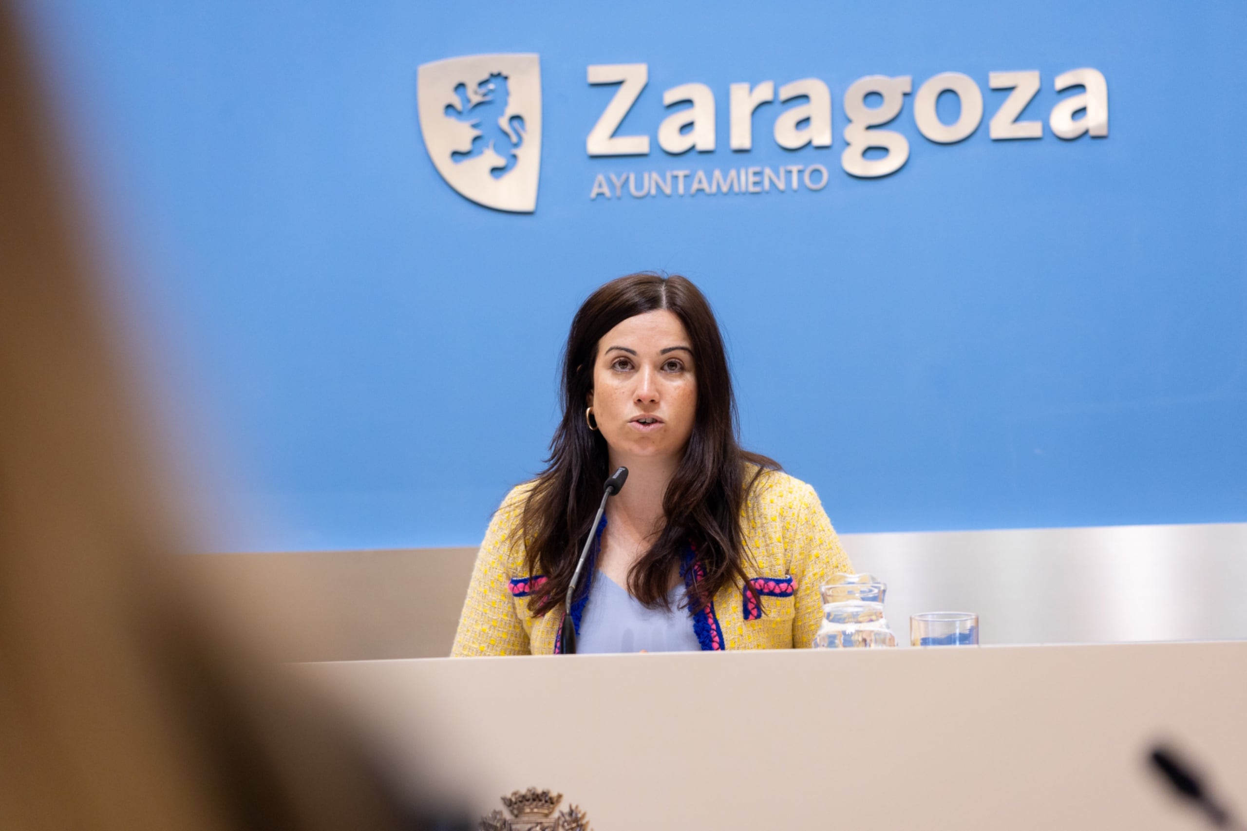 La consejera de Movilidad en Zaragoza, Tatiana Gaudes